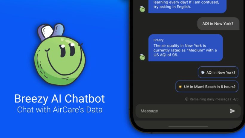 Say hello to Breezy AI – AirCare’s new AI chatbot!